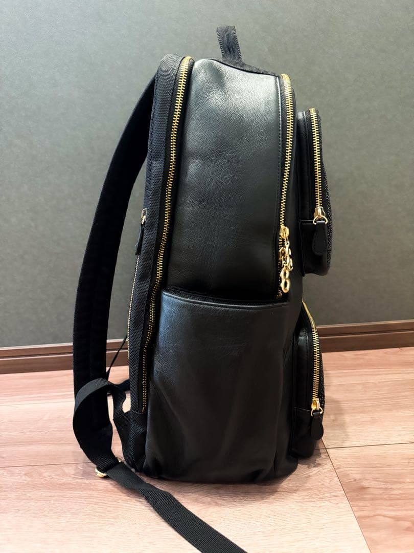 muta MARINE 希少 ガルーシャポケットレザーバックパック