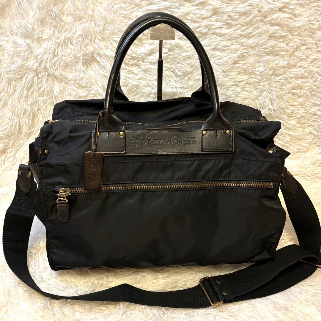 Felisi 2way ボストンバッグ P4 2way ショルダー 黒