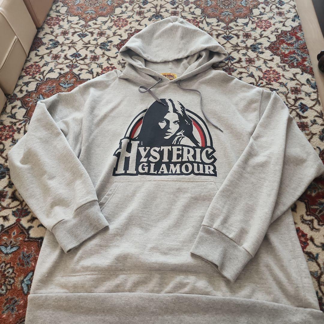 Hysteric Glamour グレー パーカー　レディース