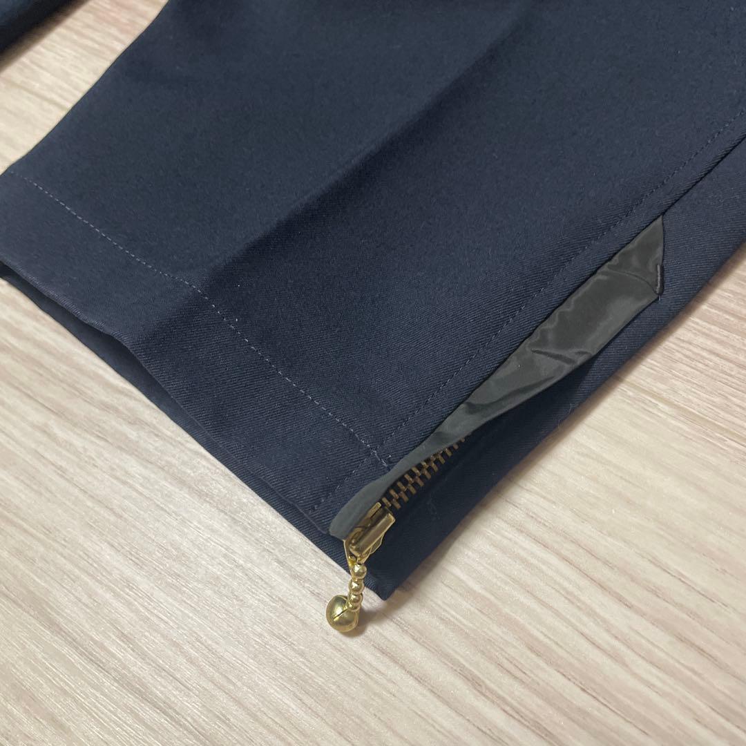 Kolor 18ss テーパードパンツ　裾ジップ