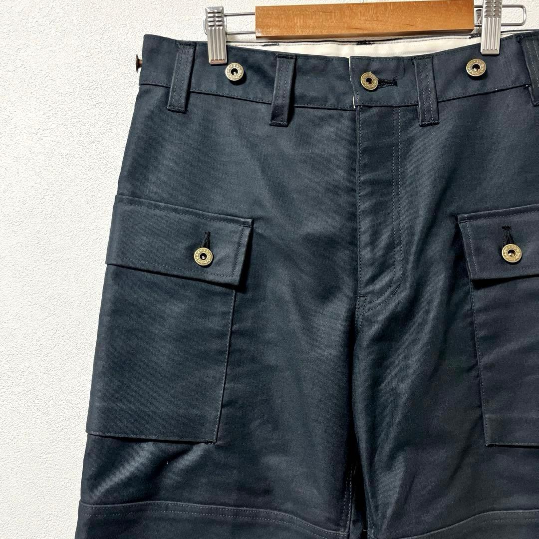 《PABLO VINCI》Oiled Chino Pants M Navy