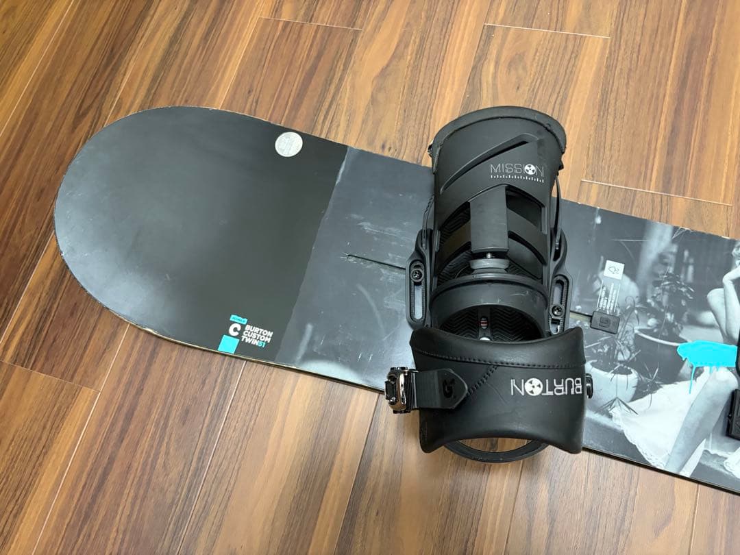 バートン カスタムツイン 151cm ミッション EST 豪華2点セット スノボ