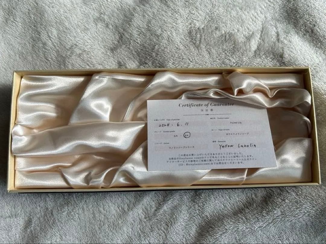 ステファニーコーム　ポケットリリー　イエロー