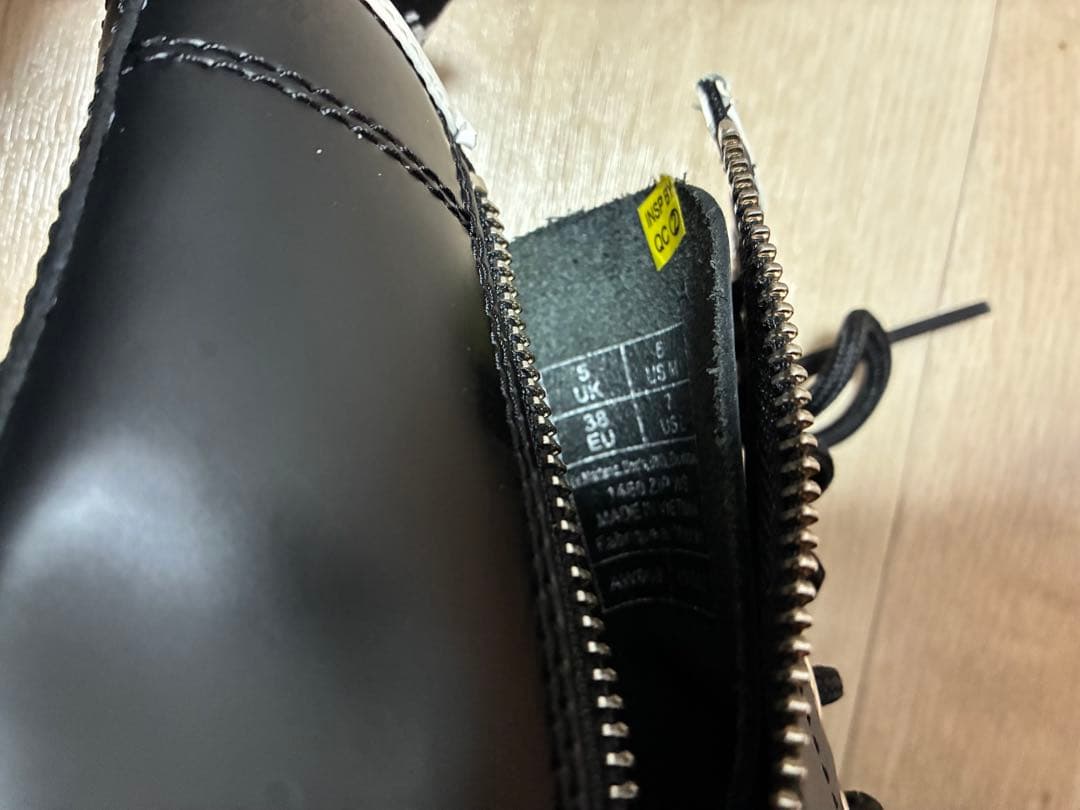 【極美品】Dr.Martens ドクターマーチン 8ホールブーツ UK5 黒