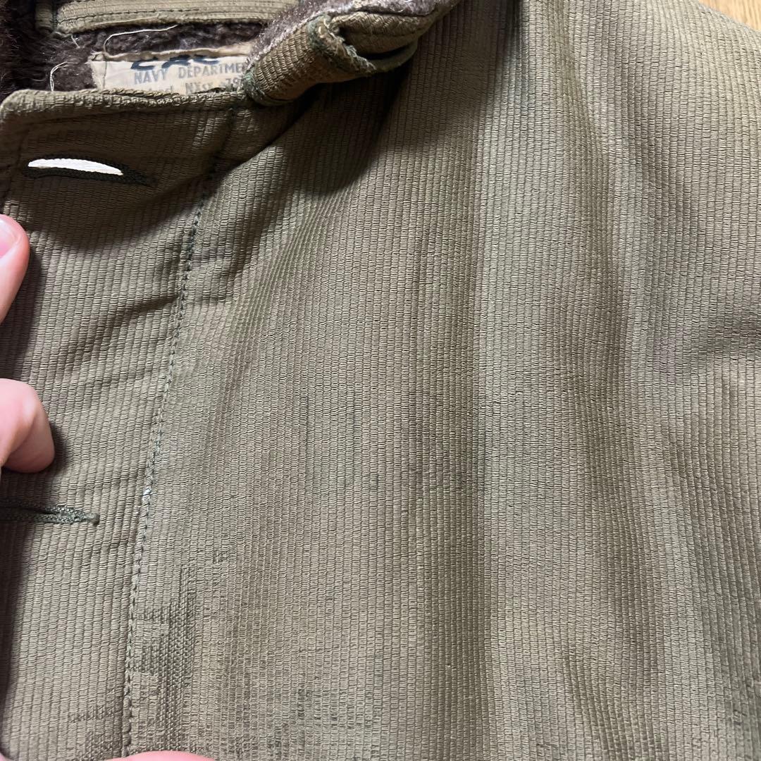 40s N1デッキジャケット　ピケ　初期型