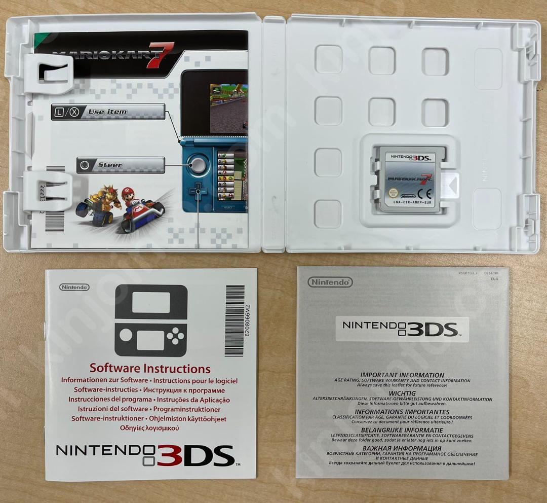 Mario Kart 7（マリオカート7）【中古美品・3DS欧州版】
