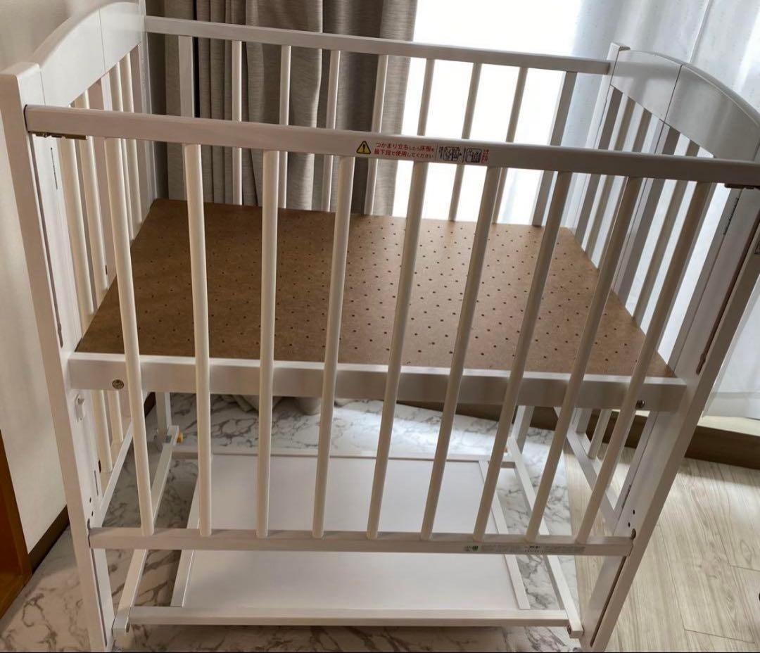 ハイタイプ　ミニベッド　スリーピー　日本製 ワンタッチ折り畳み　※引渡しも可