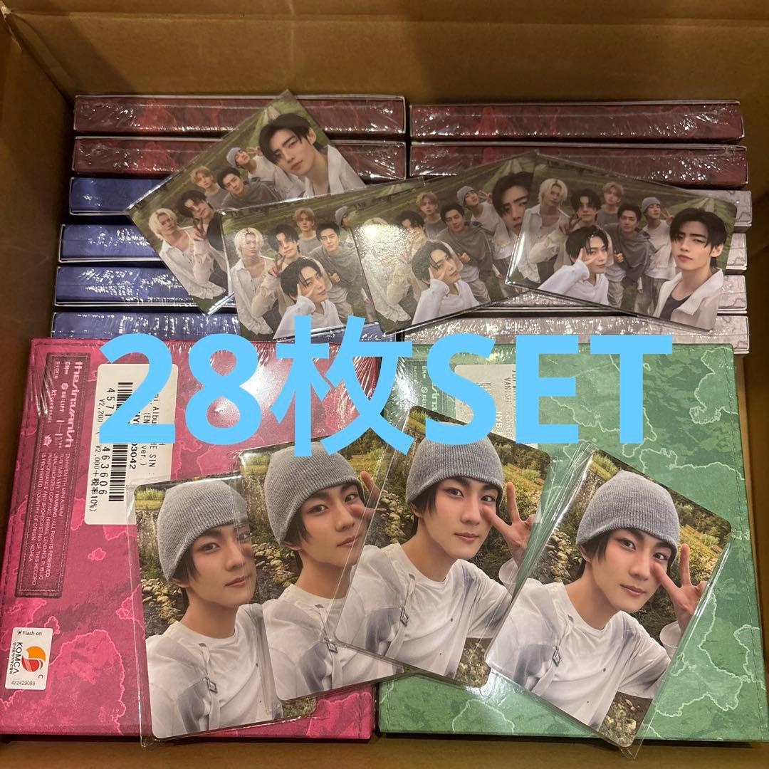 未開封　ENHYPEN 7枚セット×4 THE SIN: VANISH 28枚