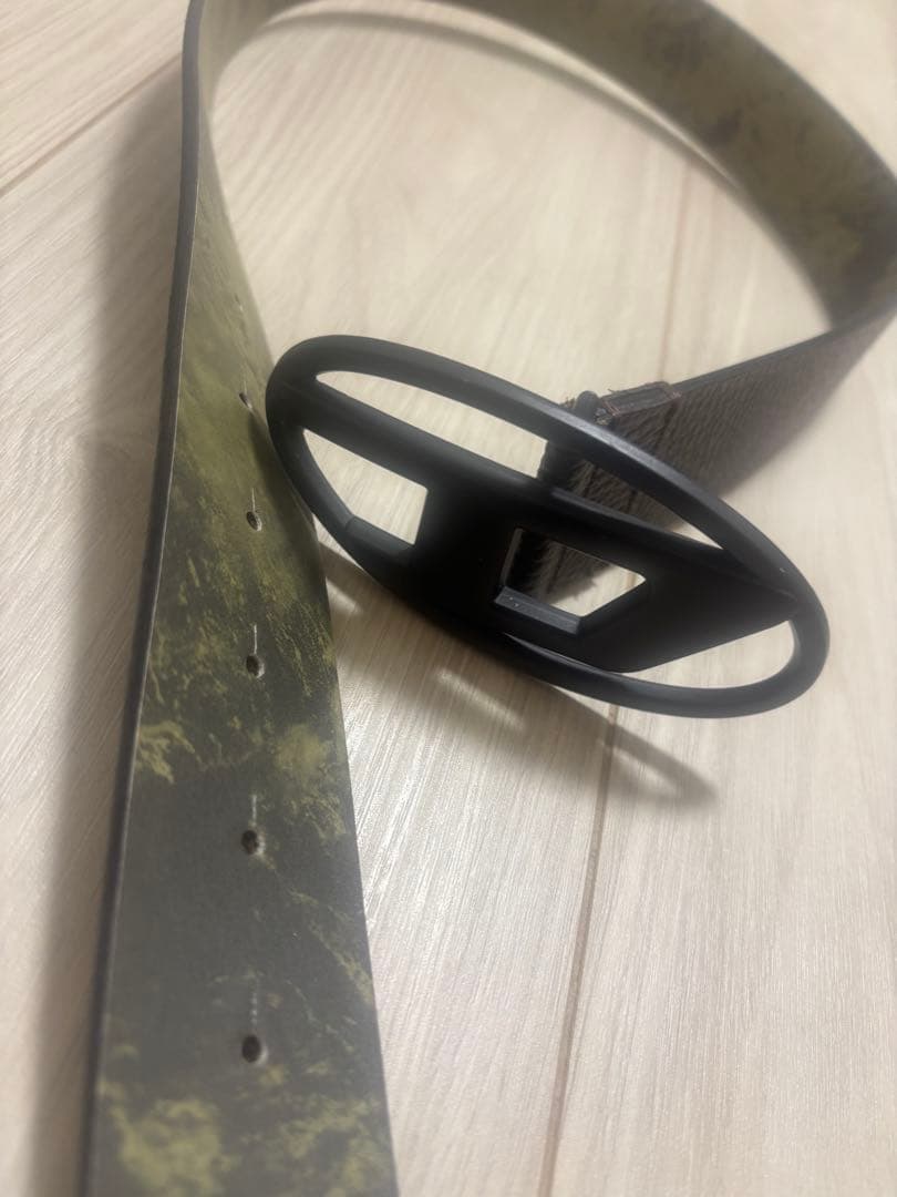 DIESELベルト 正規品 店舗購入 リバーシブル