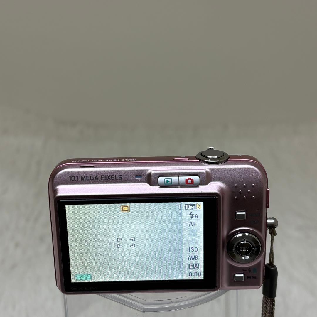 CASIO エクシリム　EX-Z1080 充電器　ピンク　コンデジ　動作品