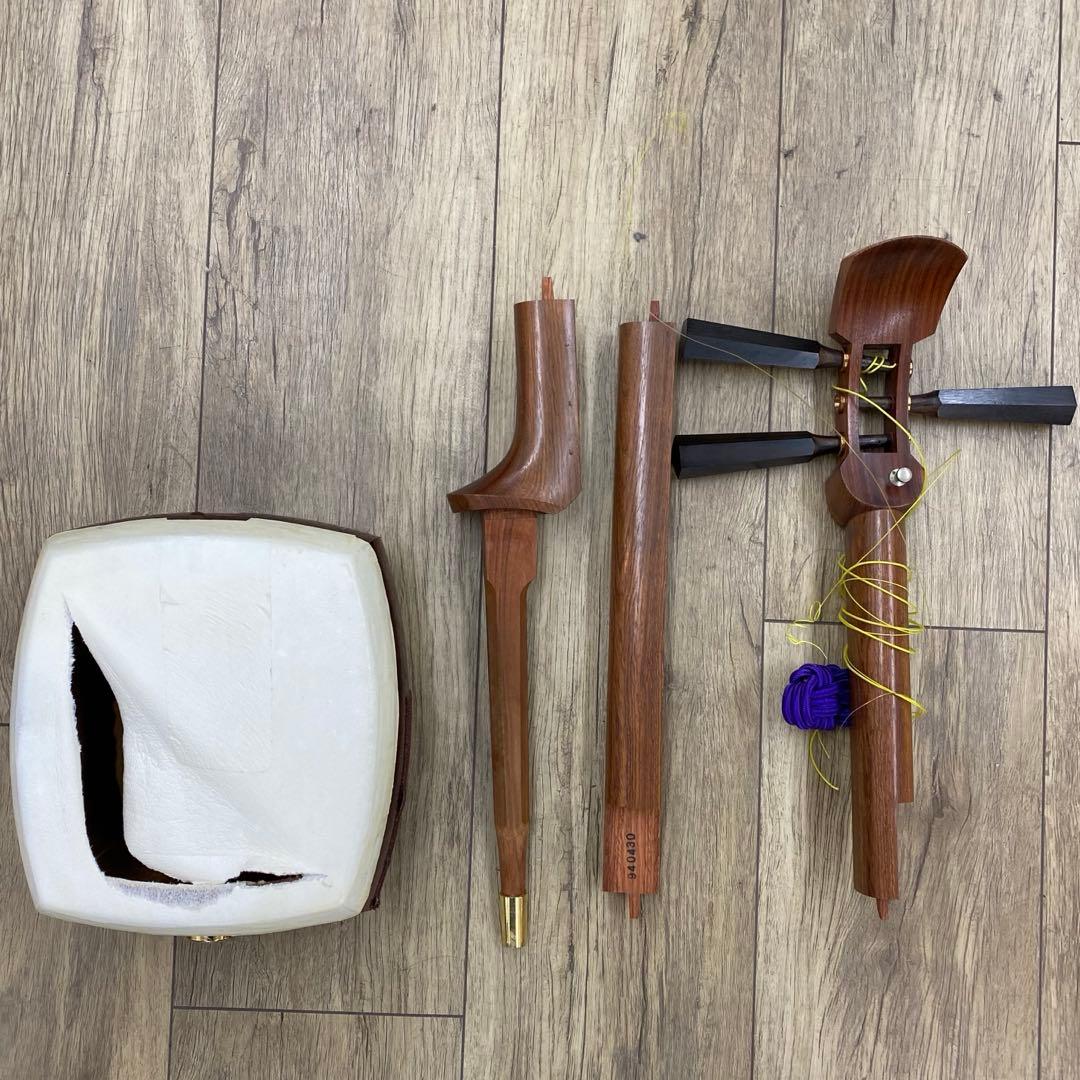 津軽　三味線　全長105㎝　タエオ　東な７-0209③