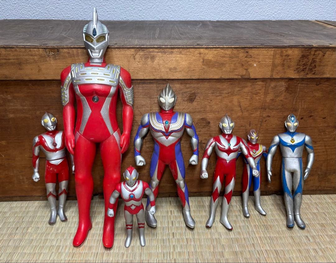 当時物 ウルトラマン 怪獣 ソフビ 22体 昭和/平成初期 フィギュア
