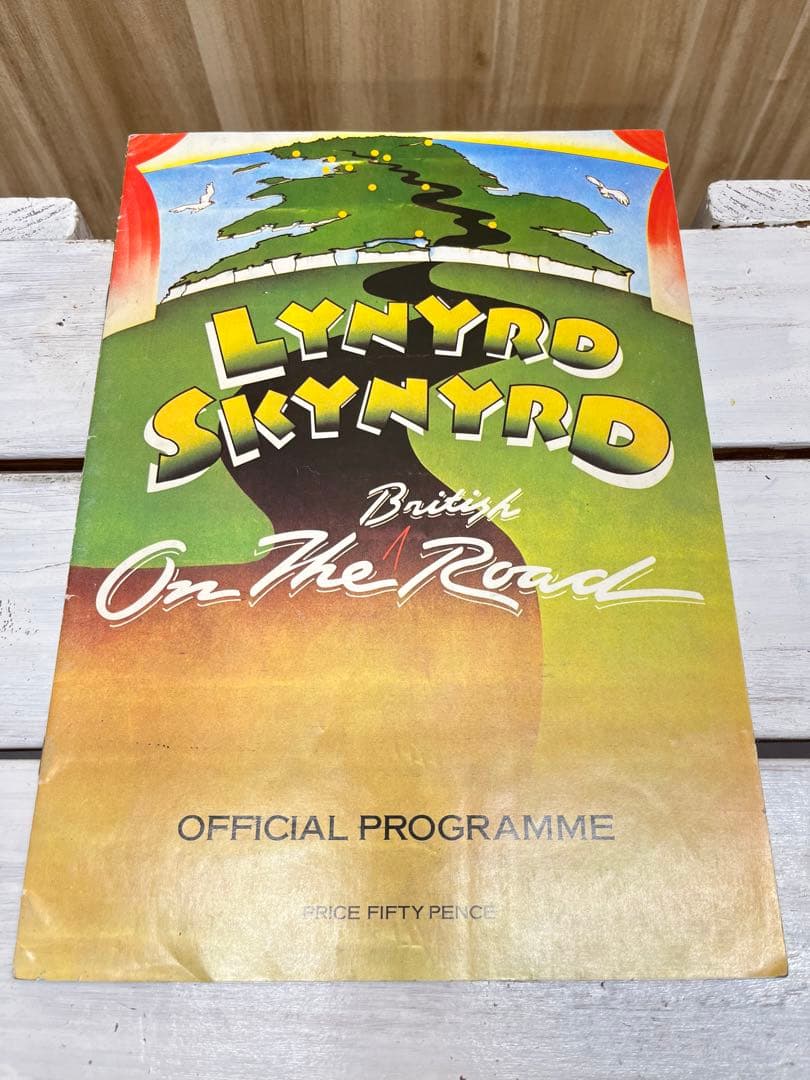 Lynyrd Skynyrd/レーナードスキナード '77 英国ツアーパンフ
