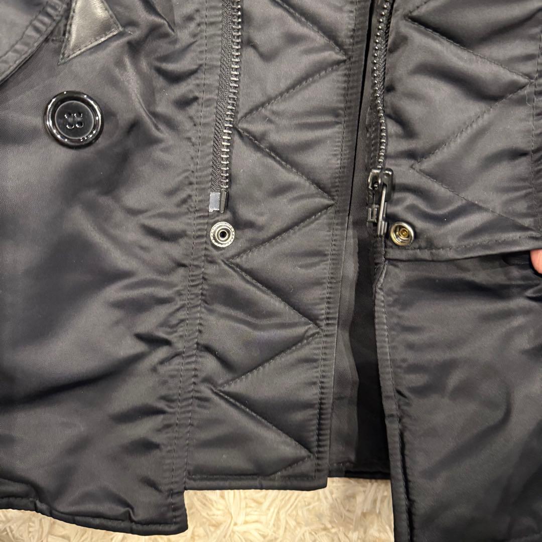 【希少】 美品 STUDIO DARTISAN N-3B コヨーテ ブラック L