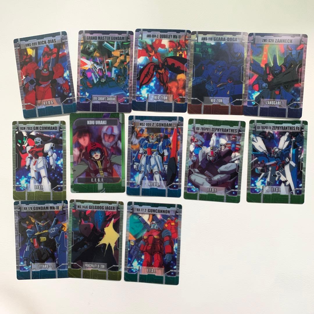 ガンダム　カード　森永　　　　　　　　　　　　　　d