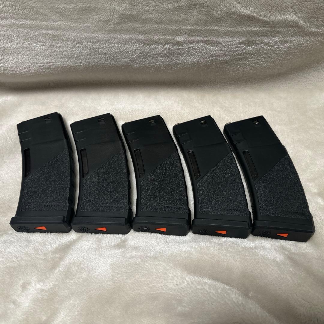 KRYTAC M4 ポリマーマガジン 150連 5本セット