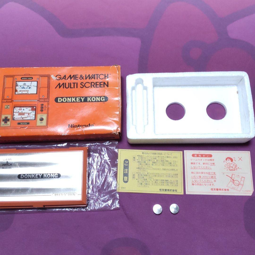 美品　任天堂 ゲームウォッチ ドンキーコング