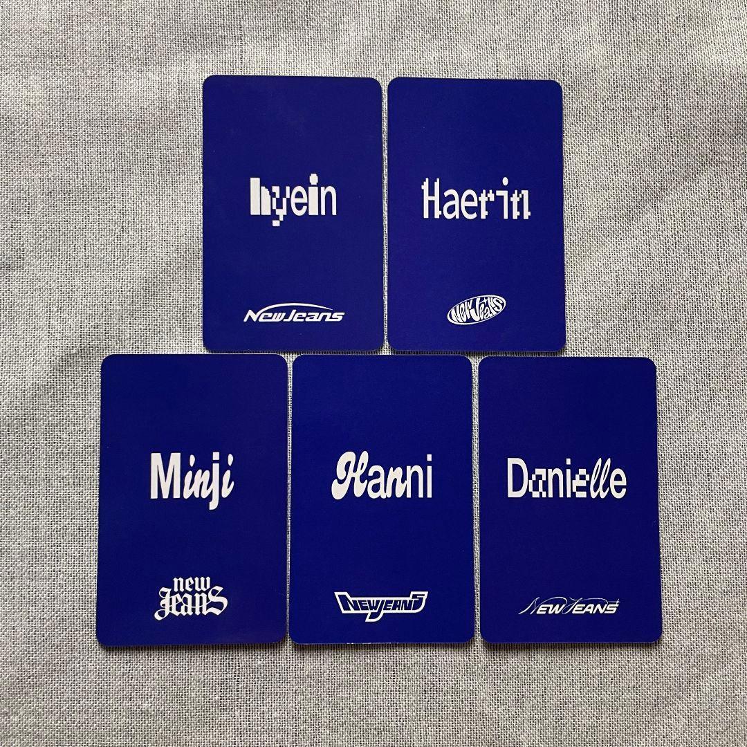 NewJeans ニュジ SBS 歌謡祭 トレカ 5枚