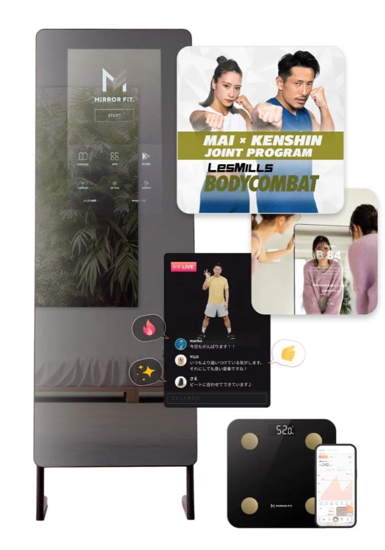 MIRROR FIT Slim ミラーフィットスリム　デバイス本体