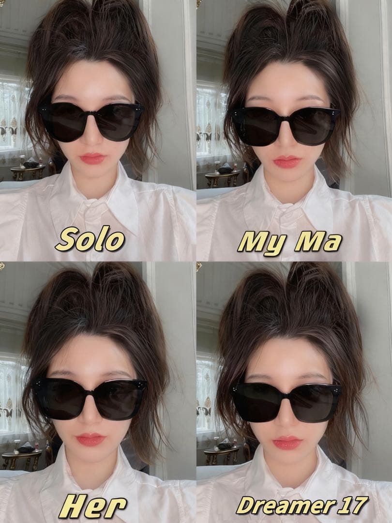 GENTLE MONSTER Solo ブラックサングラス