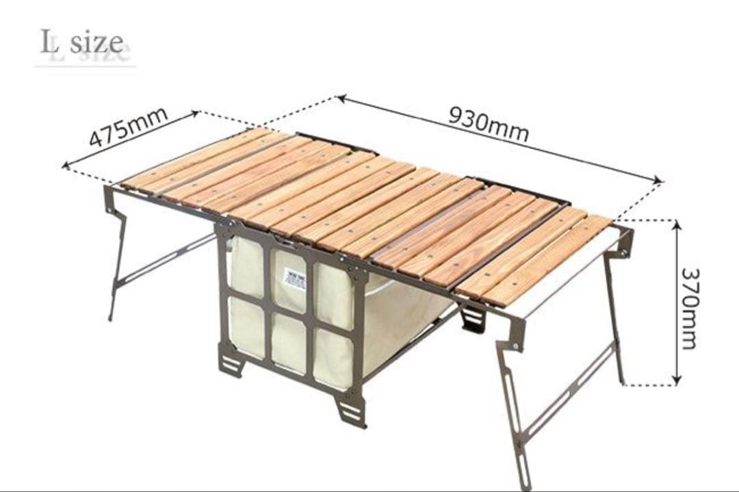 NATURETONESサイドアップボックス&テーブル　ファブリックＬ