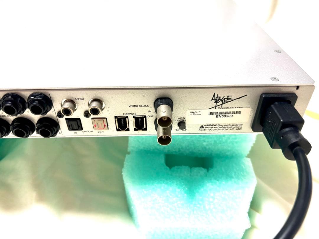 Apogee ensemble オーディオインターフェイス オヤイデケーブル付き