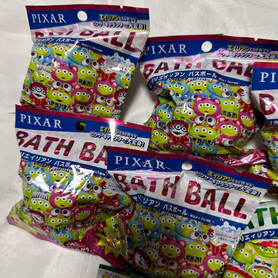 希少　新品　トイストーリー エイリアン リトルグリーンメン バスボム 10個