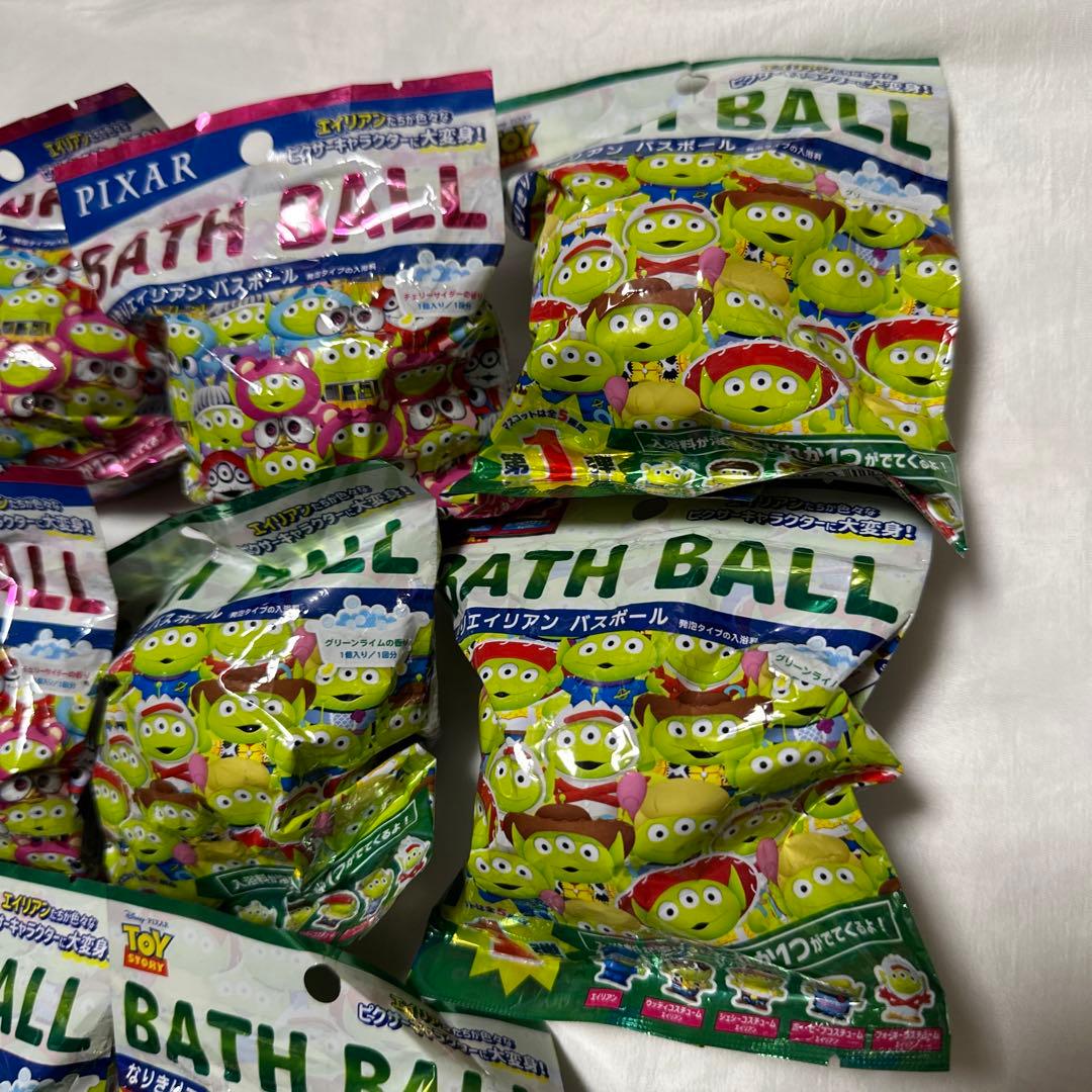 希少　新品　トイストーリー エイリアン リトルグリーンメン バスボム 10個