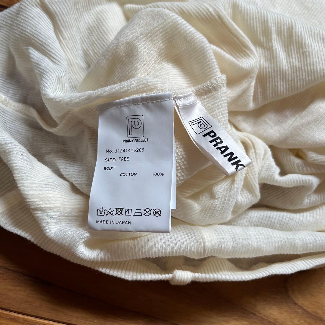 【PRANK PROJECT】ガーゼレイヤードタンクトップ