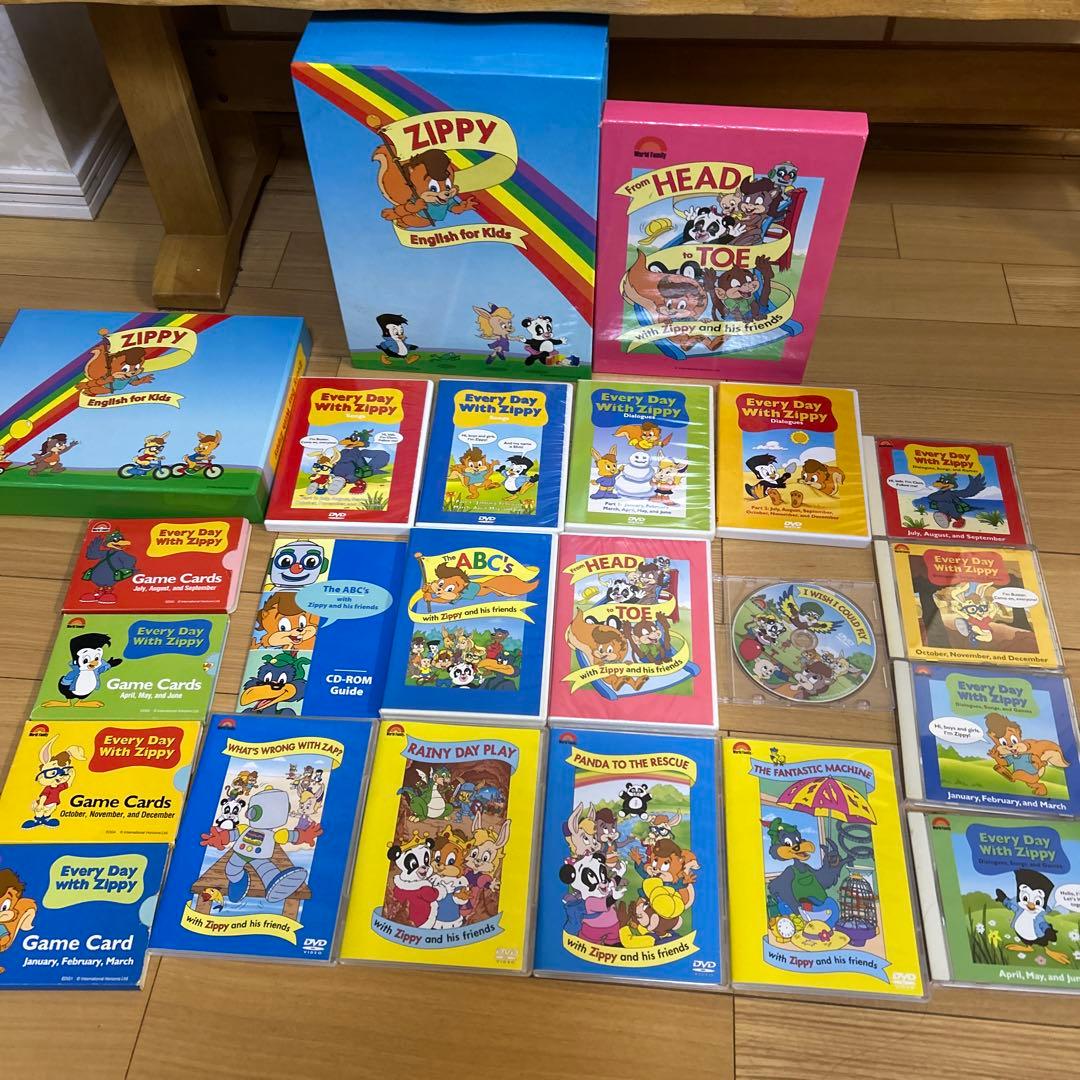 Every Day with Zippy DVDセット　DWE