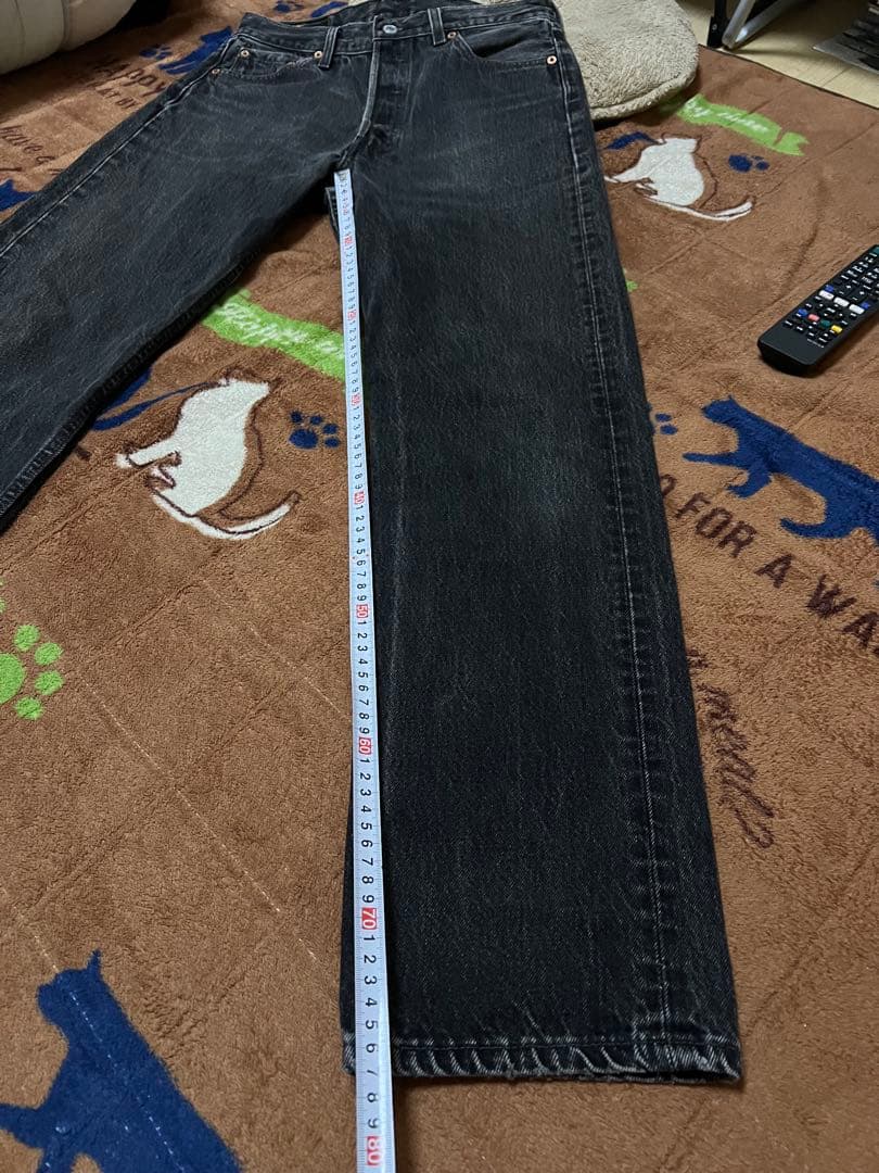 90s Levi's 501 USA製先染めブラックＲタブ30×32