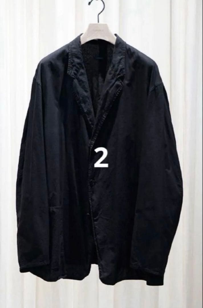 comoli 25ss カディ KHADI コットンジャケット サイズ2