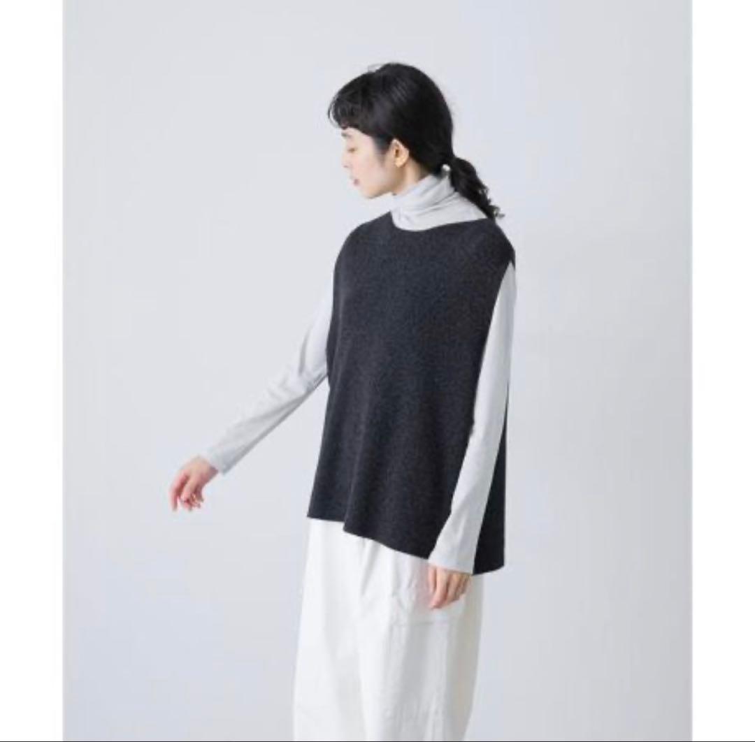 新品 かぐれ ドライコットンニットベスト