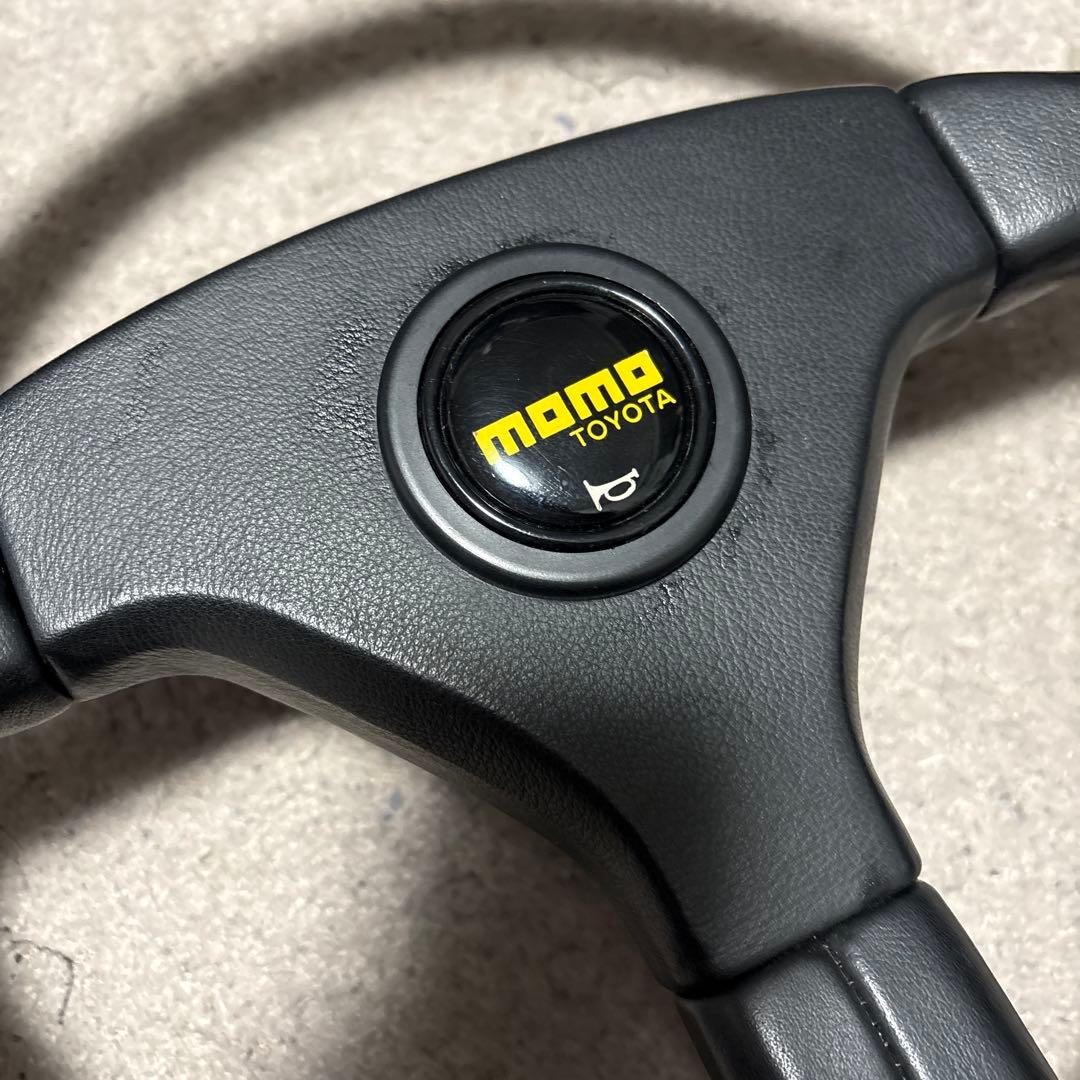 momo TOYOTA ステアリングホイール 黒