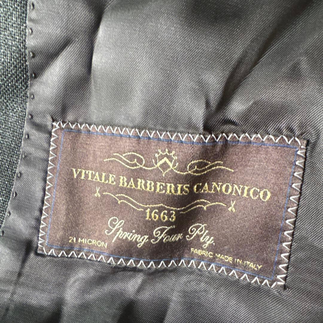 鎌倉シャツ Tex Teq スーツ ヴィターレ バルべリス カノニコ生地使用