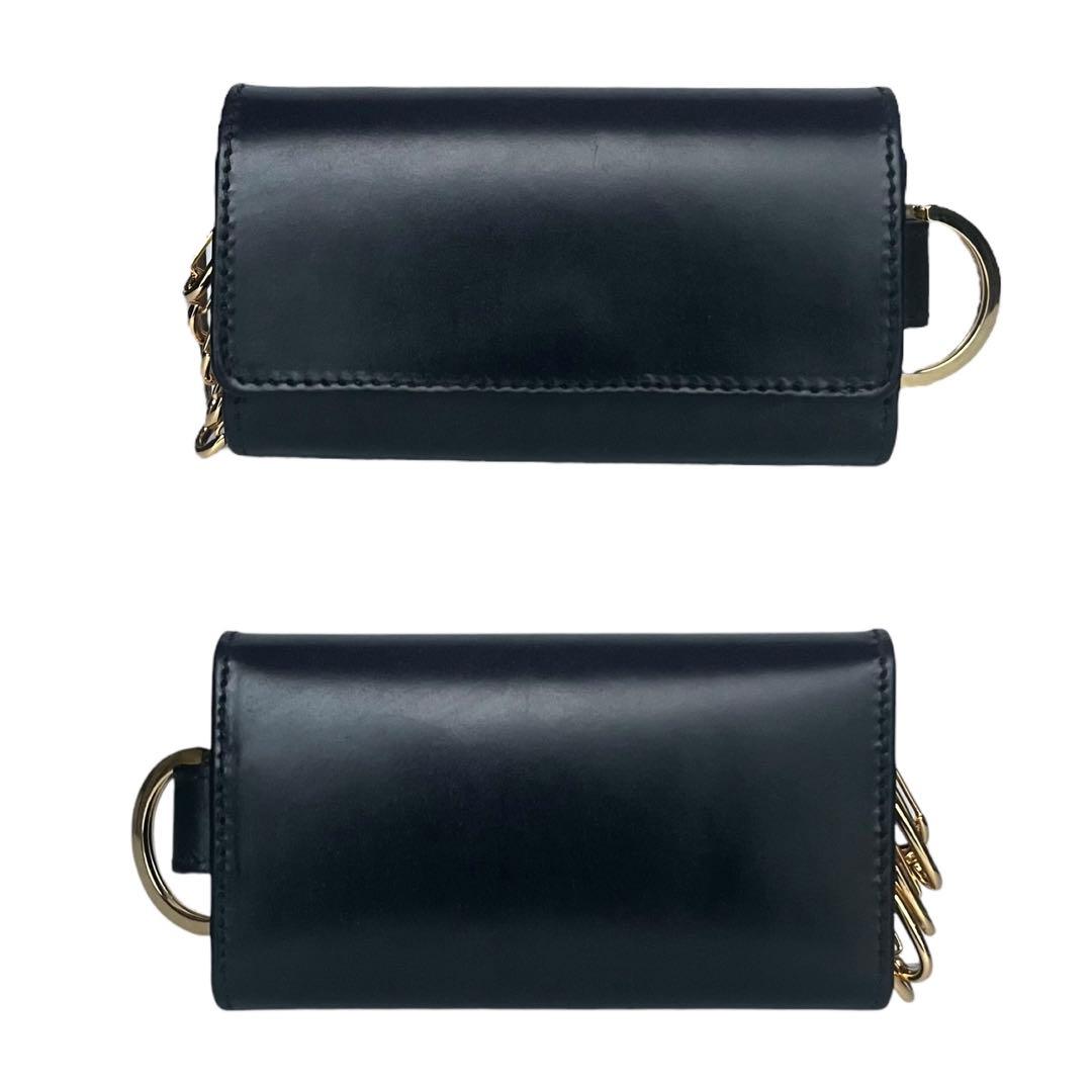 【未使用】ホワイトハウスコックス S9692 ブライドルレザー キーケース 黒