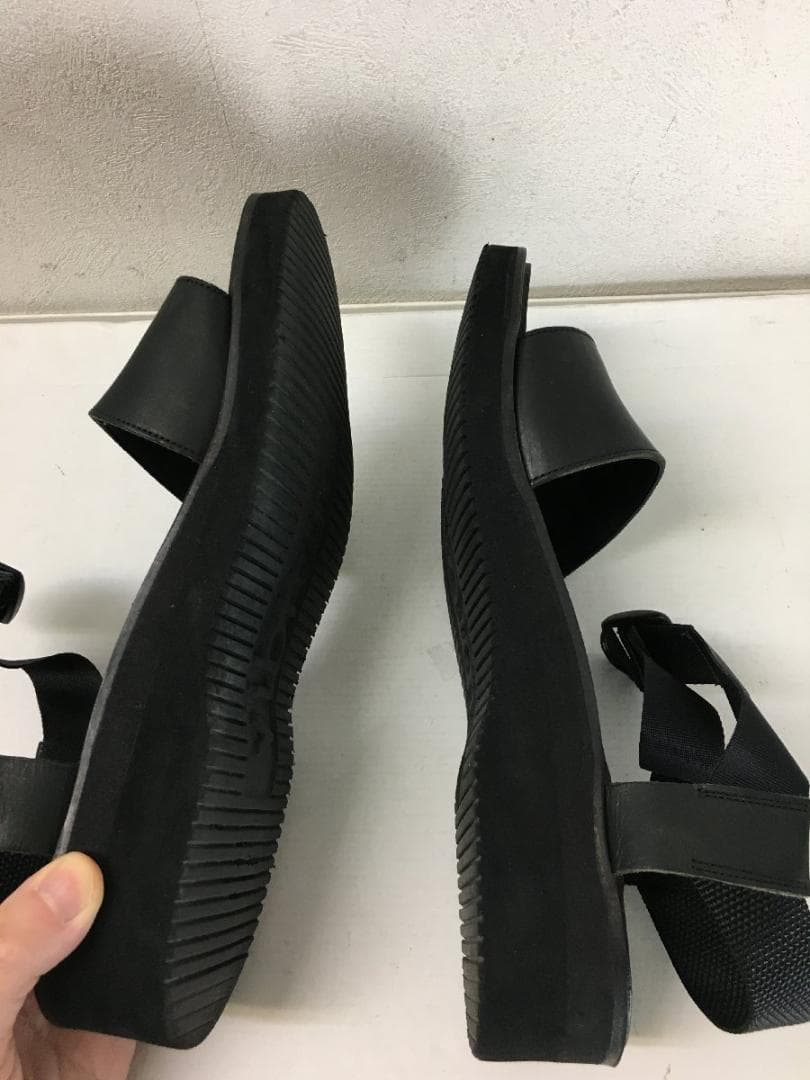 フットワークス 27.5 箱付き GUIDIレザー使用 上質 レザー サンダル