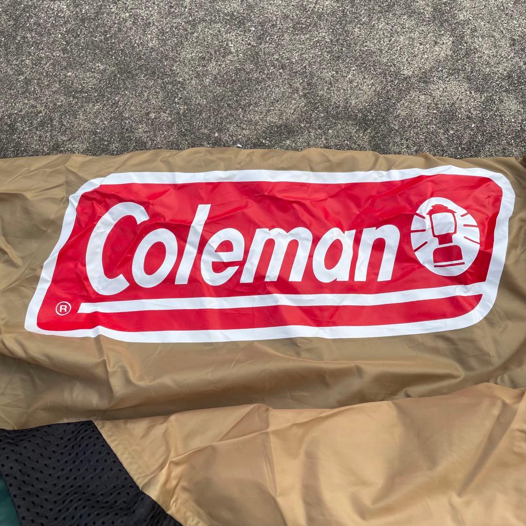 【美品】コールマン　トンネルコネクトスクリーンタープ　メッシュテント　キャンプ