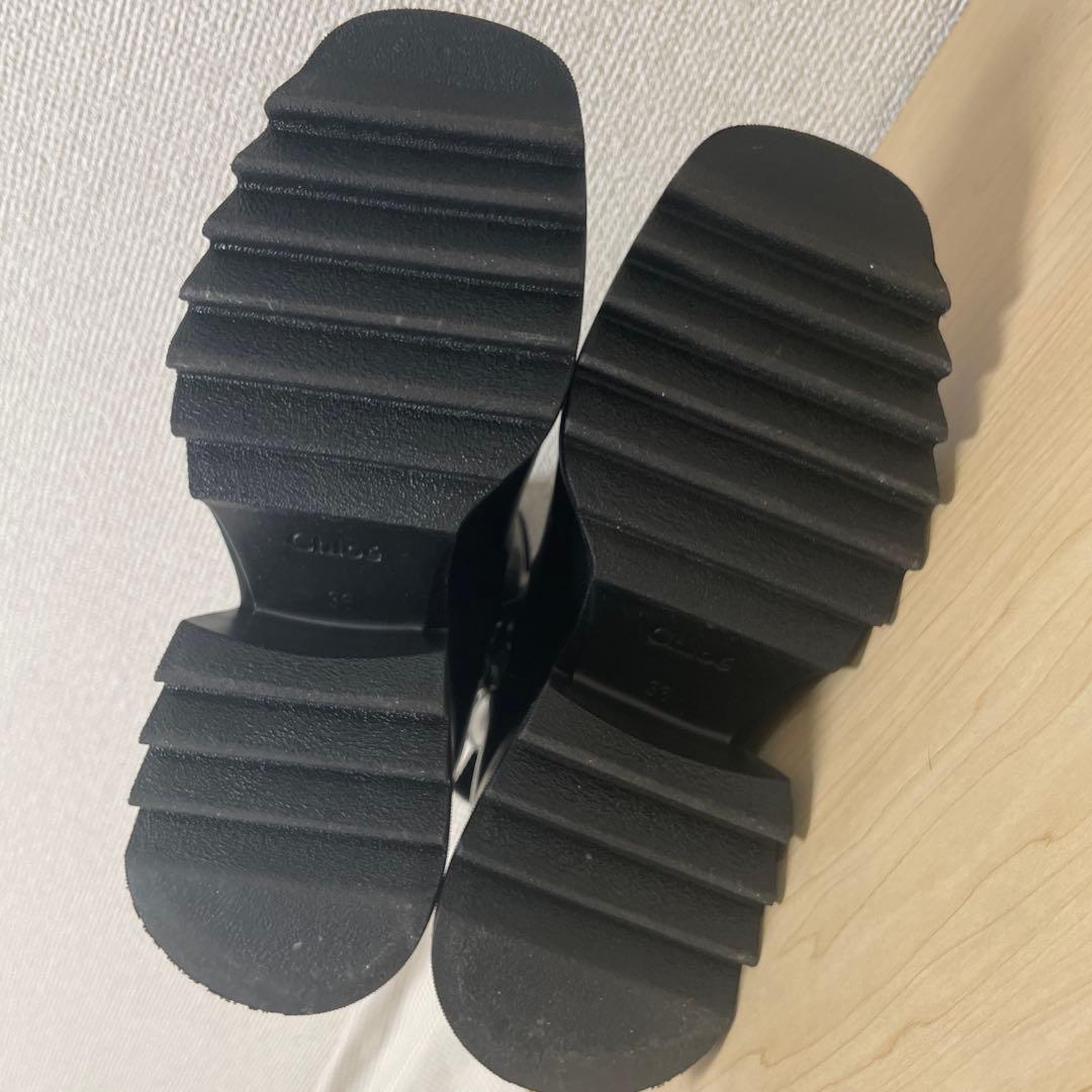 まい⭐︎Chloé ブラック 長靴・レインブーツ