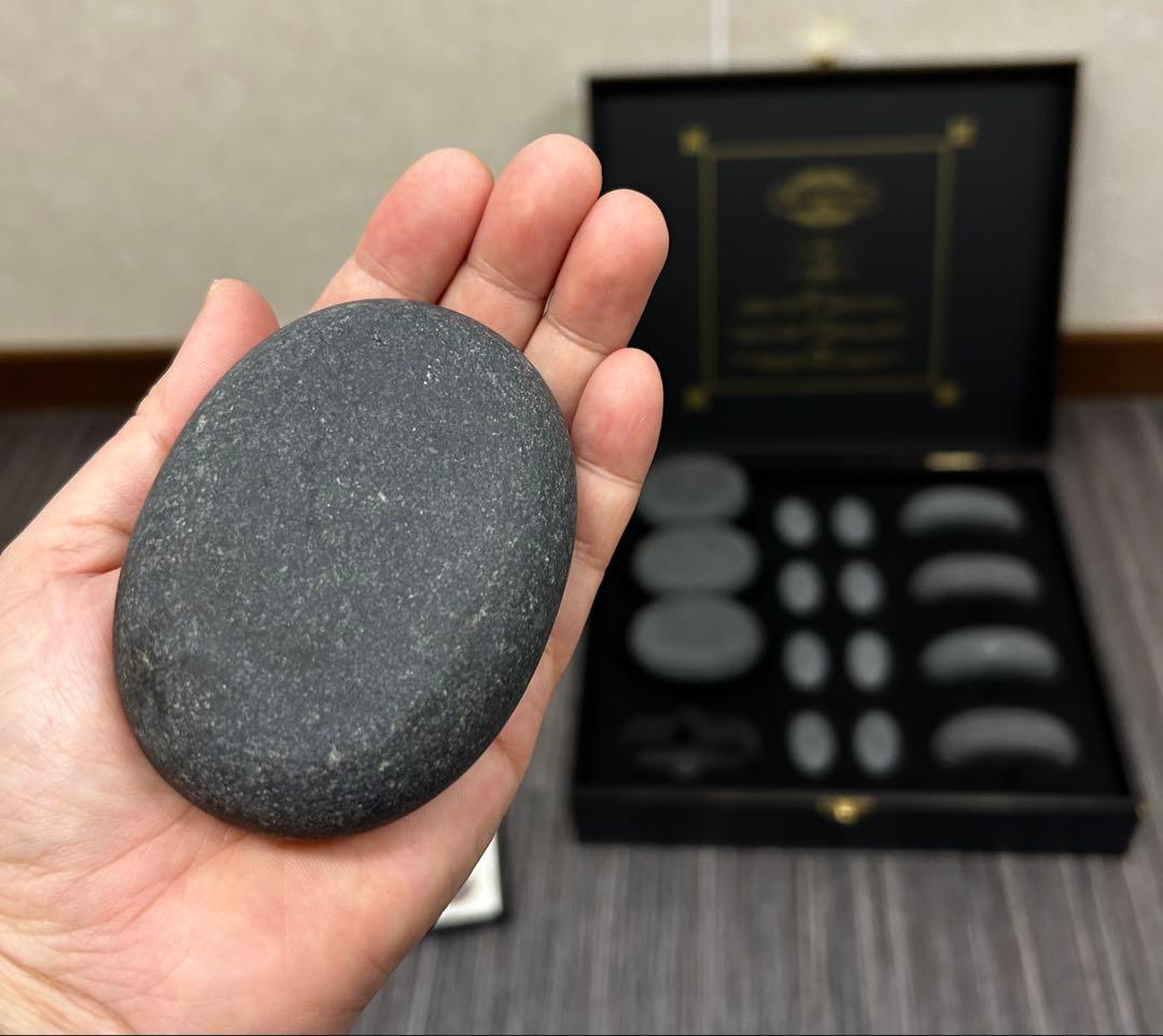 ホットストーン16個➕DVD【ホットストーンマッサージ &腸美点マッサージ】