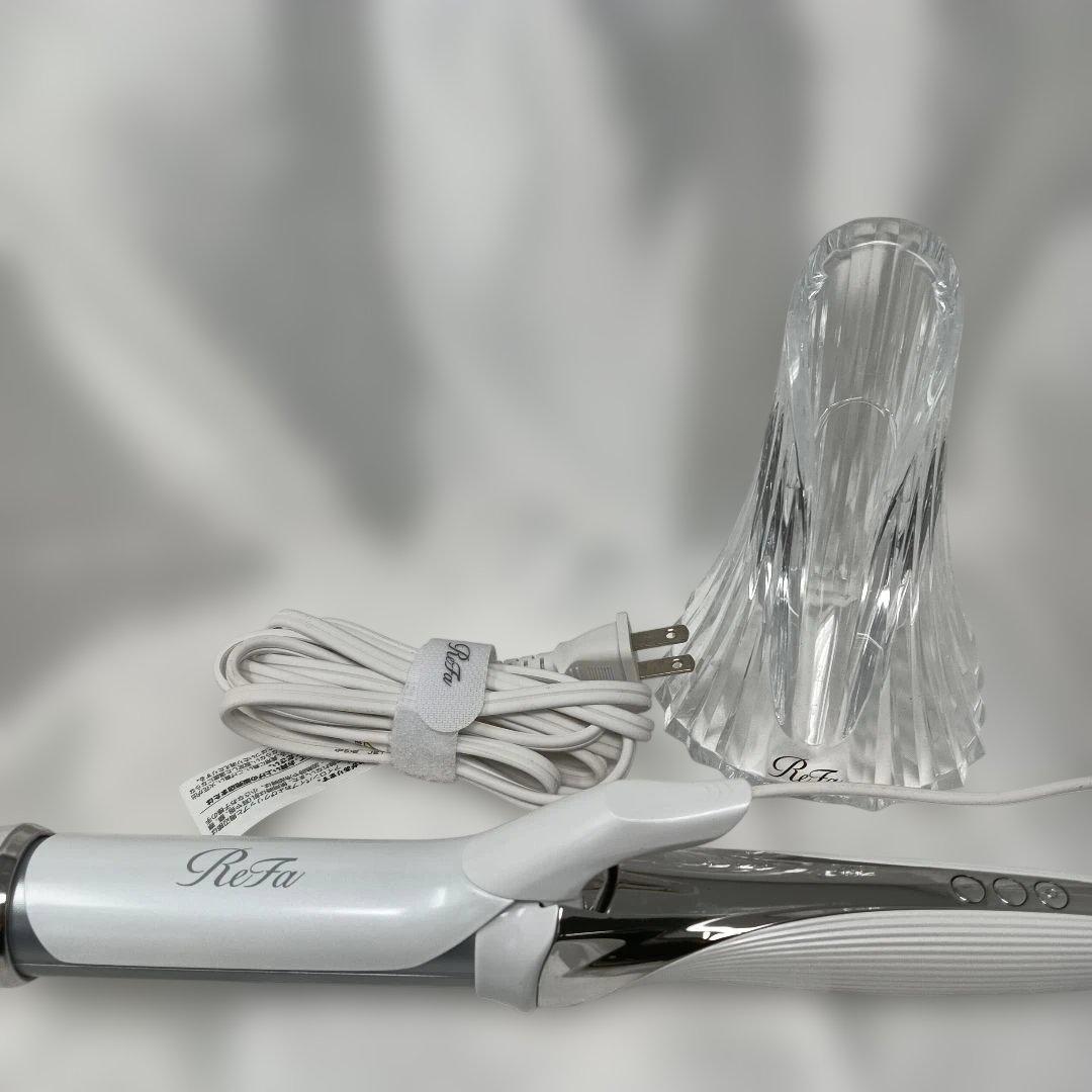 ReFa カールヘアアイロン 32mmクリスタルスタンド付き