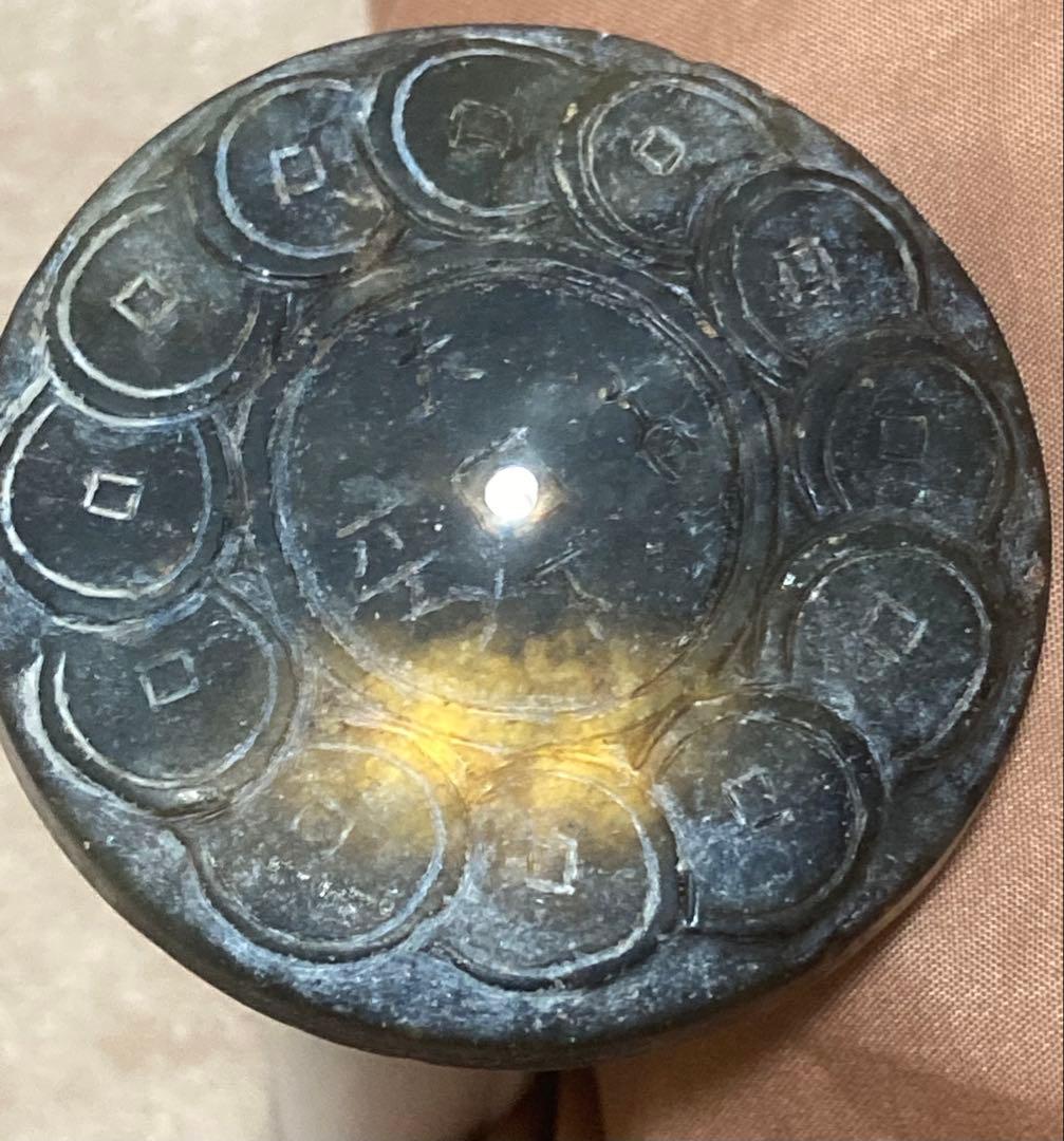 ジャンク品 線香立て 石材 詳細不明