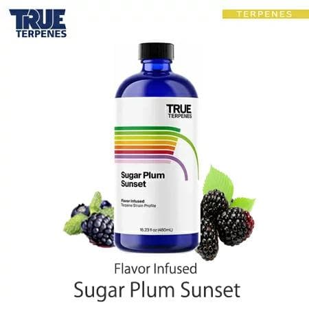 TRUE テルペン CBD CBN CBG 10ml シュガープラムサンセット