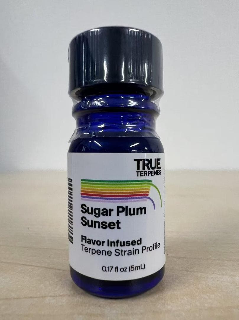 TRUE テルペン CBD CBN CBG 10ml シュガープラムサンセット