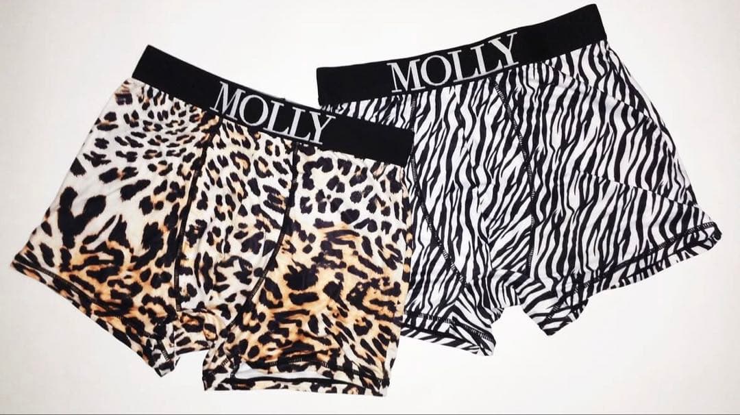 molly drawls zebra boxer ボクサーパンツ1枚