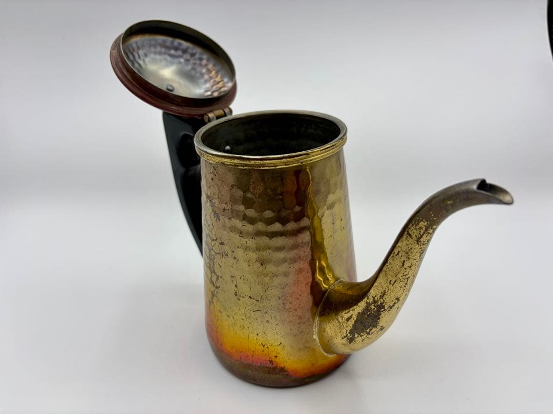 ※希少:Kalita 蝶番付き銅ポット0.7l &1.5l