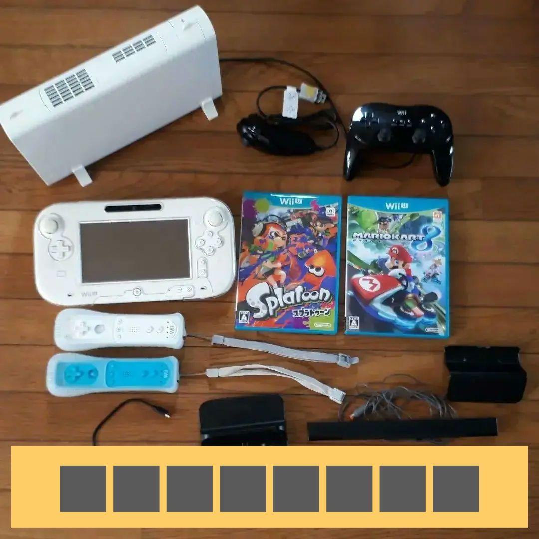 Nintendo Wii U &スプラトゥーン　マリオ　セット