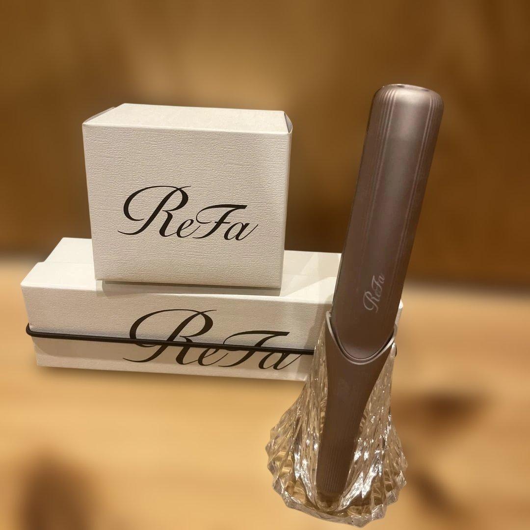 ReFa フィンガーアイロン ミニ　シャンパンゴールド