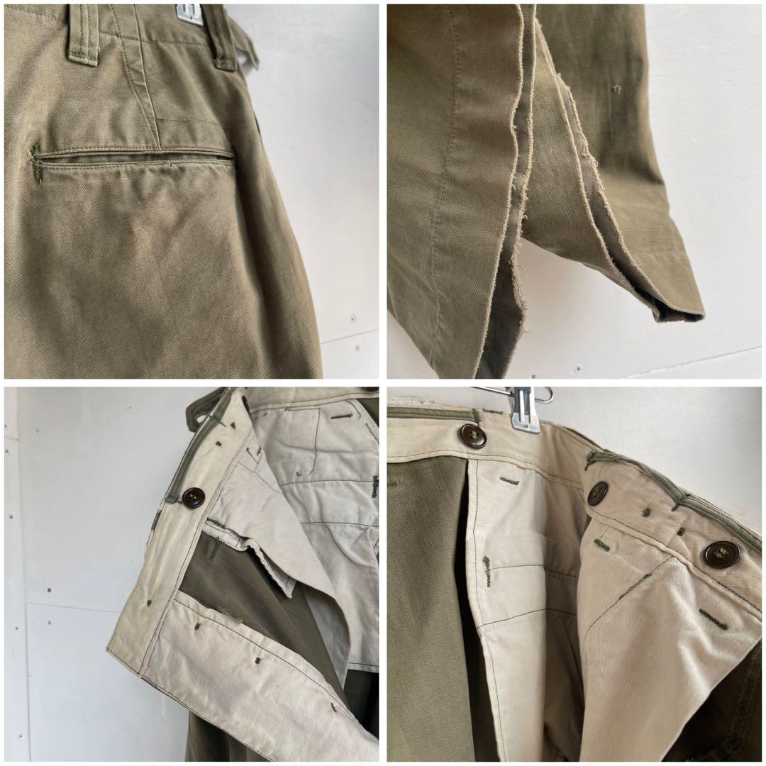 40s アメリカ軍 M43フィールドパンツ ヴィンテージ 古着 US ミリタリー
