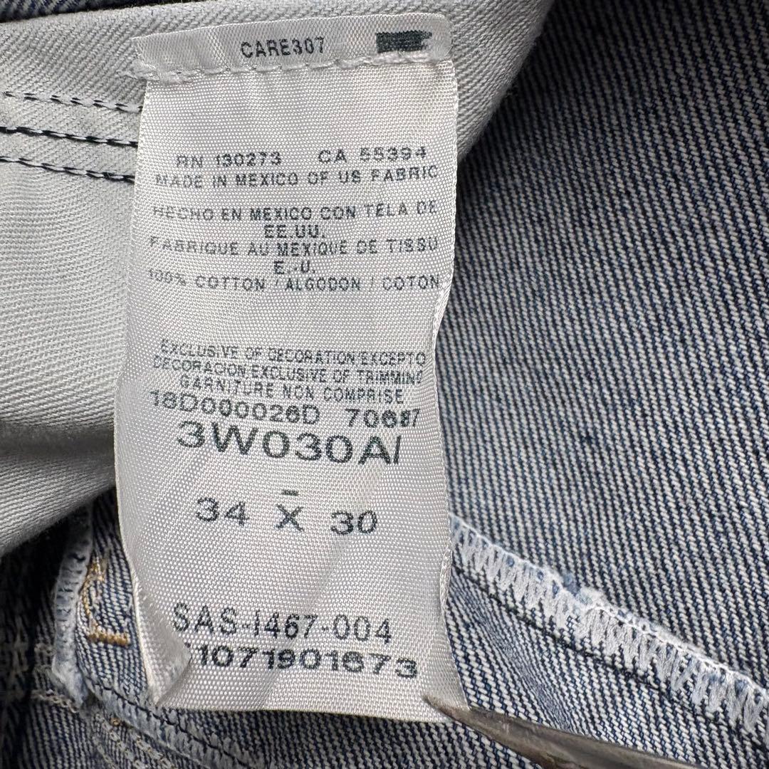 00s ラングラー　ダブルニー　ペインターデニム　ワークパンツ　トリプルステッチ